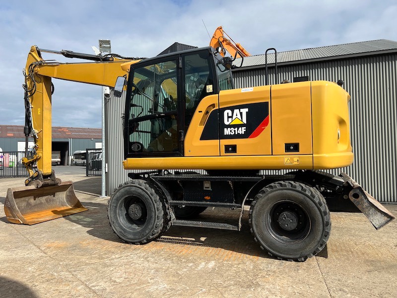 Wheeled excavators